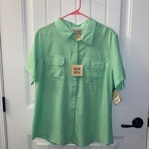 Blue Mountain Fast Dry Lightweight Button Down shirt